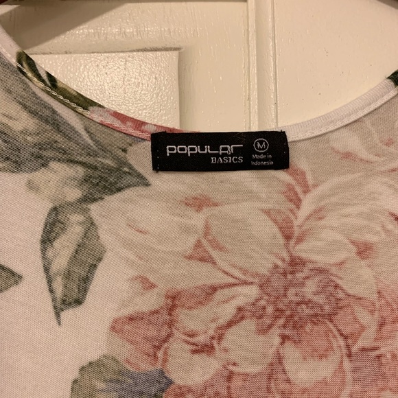 Popular Basics Faux Wrap Maxi. Size M - Picture 2 of 4